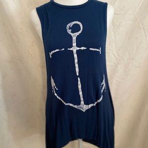 Sleeveless Anchor top